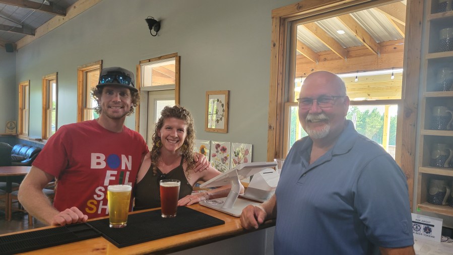 Cooling Pond Brewery tasting room